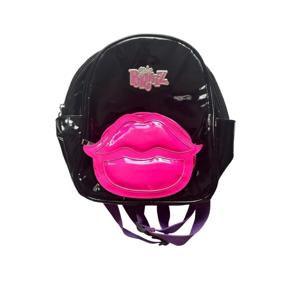 Bratz Kisses Black & Pink 10.5" Mini Backpack